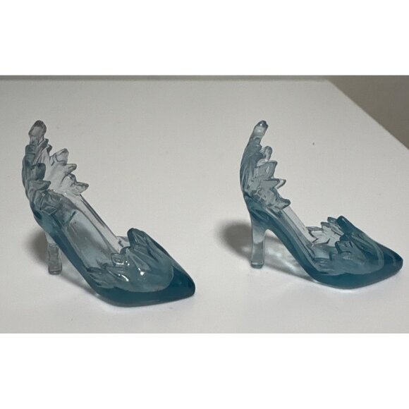 Disney's Elsa Shoes Ice Blue Frozen Hasbro Fashion Doll Replacement Part - Picture 3 of 8